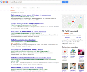 Serp AS Référencement