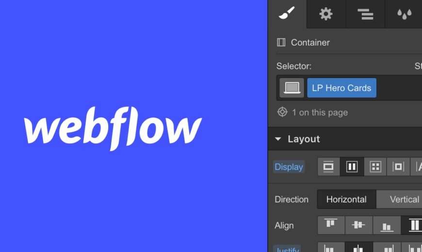 éditeur webflow