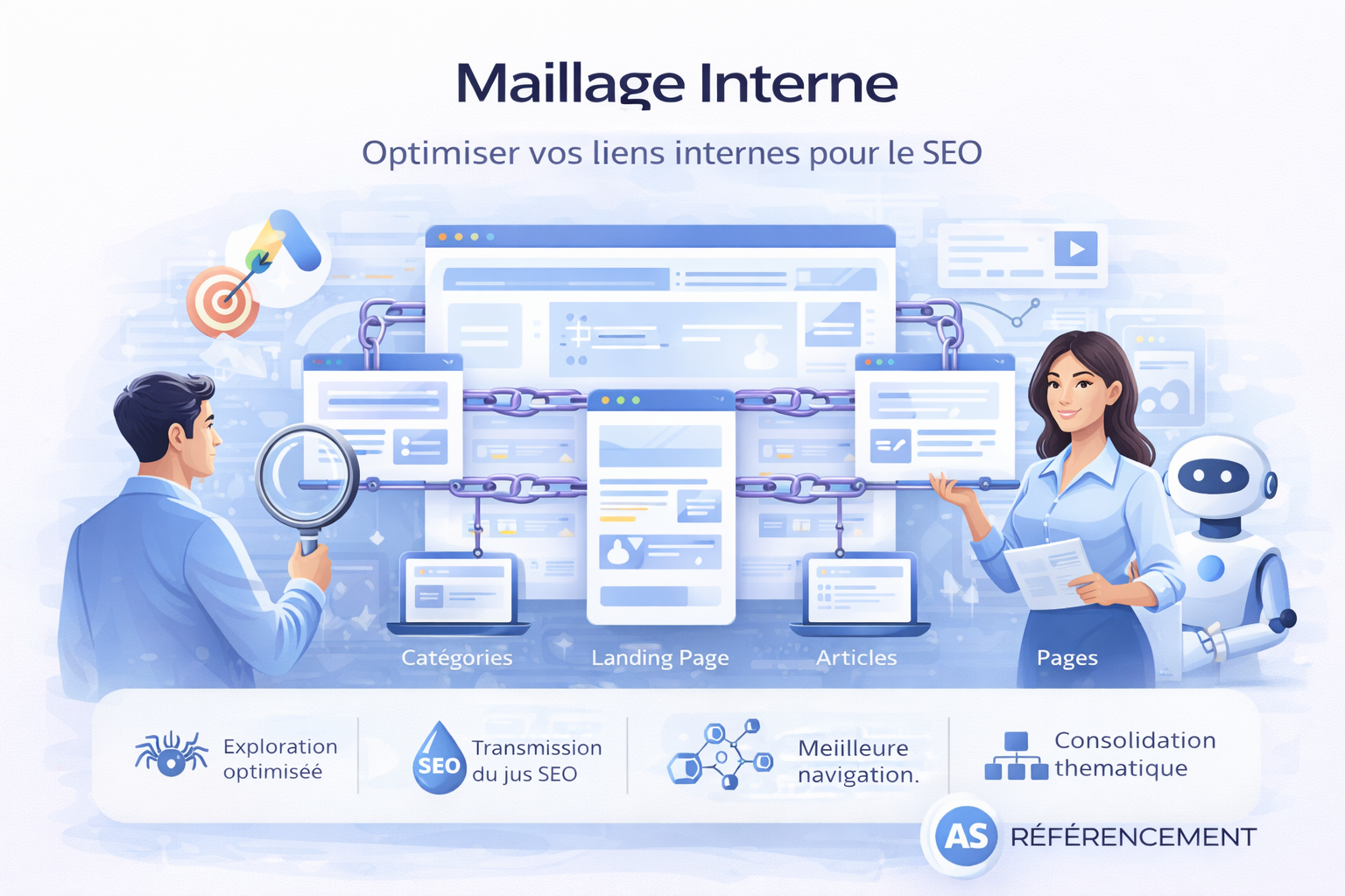 Optimisation du maillage interne SEO