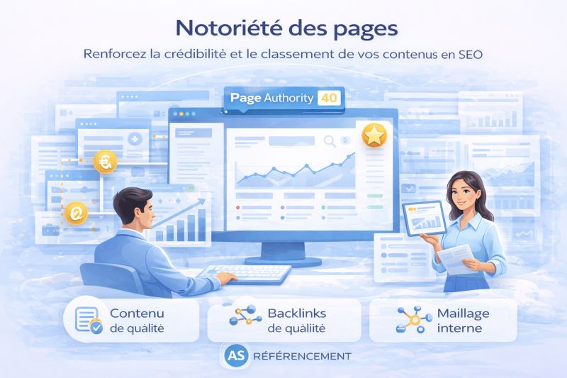 notori&eacute;t&eacute; des pages